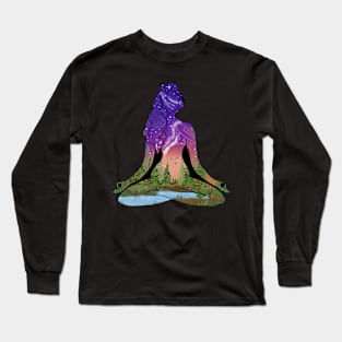 Into the woods to lose the mind and regain the soul Long Sleeve T-Shirt